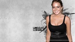 Woman models Lindsay Lohan