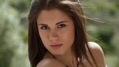 Woman models Little Caprice