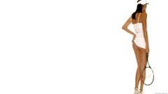 Woman models lucy clarkson