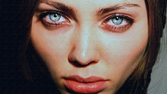 Woman models Mike Dowson