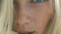 Woman models Mike Dowson