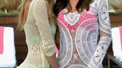 Woman models miranda kerr candice swanepoel Victorias Secret