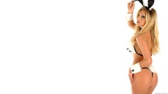 Woman models Natalie Denning