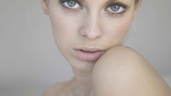 Woman models nude boobs Mike Dowson