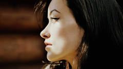 Woman models Olivia Wilde