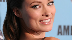 Woman models Olivia Wilde