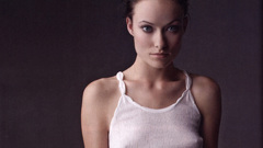 Woman models Olivia Wilde