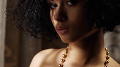 Woman models Pammie Lee