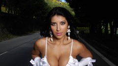 Woman models Paparazzo Magazine