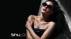 Woman models photo shoot Shu Qi