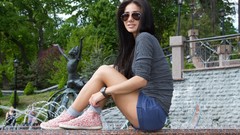 Woman models playmates Malina A