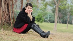 Woman models portraits May Mei