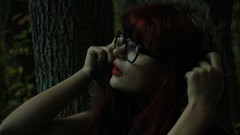 Woman models redheads