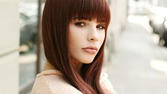 Woman models redheads