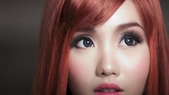 Woman models redheads cosplay