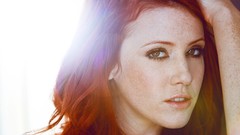 Woman models redheads Elle Alexandra