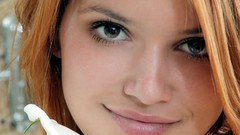 Woman models redheads Violla A