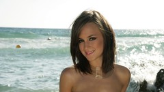 Woman models rosie jones