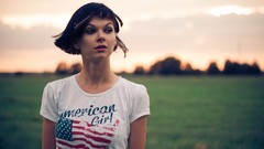 Woman models Russians Santa Jaronis