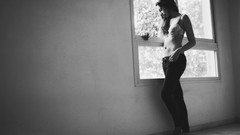 Woman models Shelly Keren