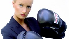 Woman models Simple Background