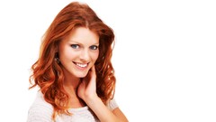 Woman models Simple Background