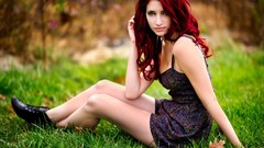 Woman models susan coffey redheads
