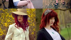 Woman models susan coffey redheads