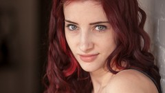 Woman models susan coffey redheads
