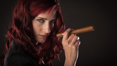 Woman models susan coffey redheads