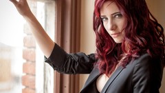 Woman models susan coffey redheads