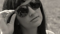 Woman models susan coffey redheads grayscale