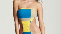 Woman models swimsuits Fernanda