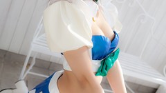 Woman models touhou izayoi sakuya cosplay Lenfried