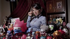 Woman models toys (children)