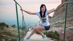 Woman models ukrainian Nichole A