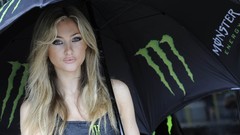 Woman models Umbrellas Miss