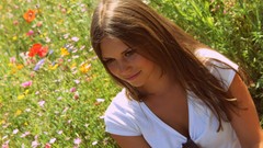 Woman models valerie