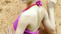 Woman models vietnamese