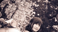 Woman models vietnamese