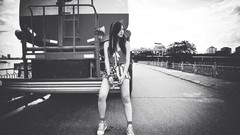 Woman models vietnamese Van Anh