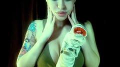 Woman models Viorotica Magazine Violet Erotica