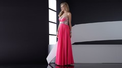 Woman models weddings