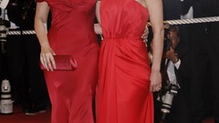 Woman Monica Bellucci red