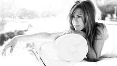 Woman monochrome Actress jennifer aniston