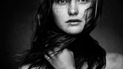 Woman monochrome anne