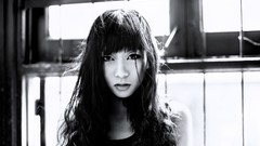 Woman monochrome asians