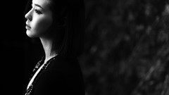 Woman monochrome asians models Korean Kim Ha Yul