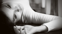 Woman monochrome asians Viet Nam