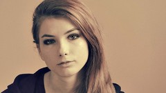 Woman monochrome blondes